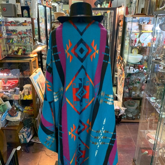 Vintage double sided Pendleton blanket - Picture 5 of 8